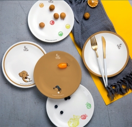 汪來汪趣wdog臘腸-商品設計-餐盤組